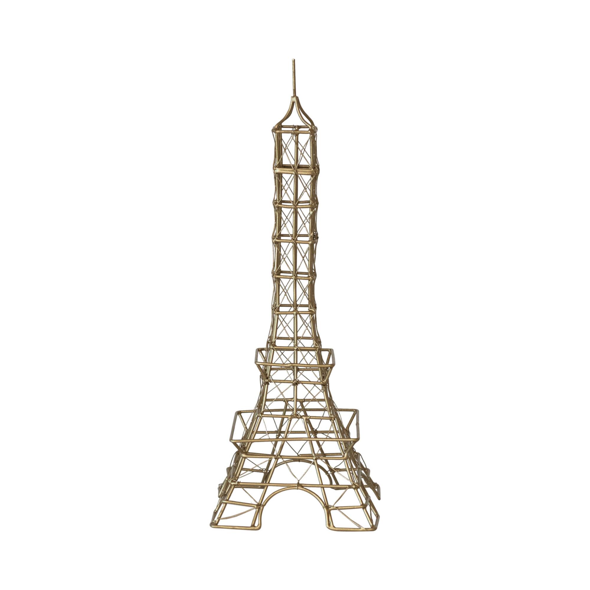 Hello Honey® 13" Antique Brass Decorative Wire Eiffel Tower